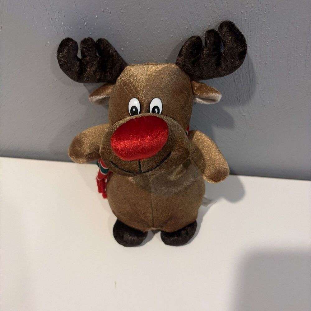 Windsor Collection Sears Beanbag Reindeer Plush